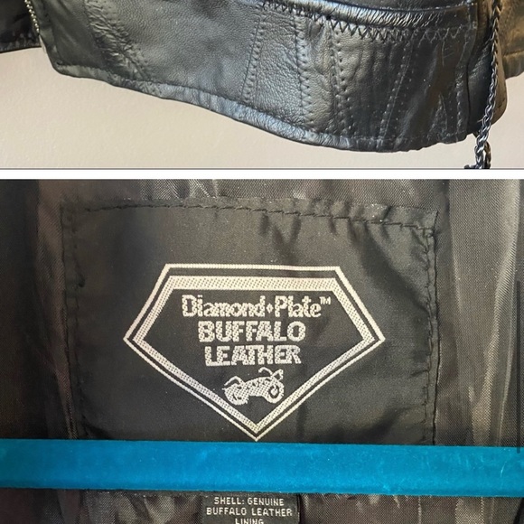 Biker leather jacket in great condition - Picture 5 of 6